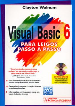 Imagem de VISUAL BASIC 6 PARA LEIGOS PASSO A PASSO