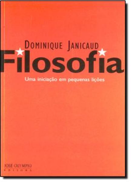 Picture of FILOSOFIA - UMA INICIACAO EM PEQUENAS LICOES