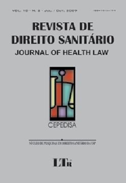Imagem de REVISTA DE DIREITO SANITARIO VOL.10 Nº 2