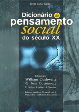 Imagem de DICIONARIO DO PENSAMENTO SOCIAL DO SECULO XX