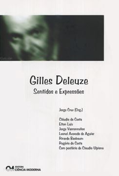 Imagem de GILLES DELEUZE - SENTIDOS E EXPRESSOES