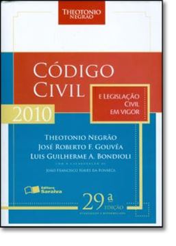 Imagem de CODIGO CIVIL E LEGISLACAO CIVIL EM VIGOR - 29ª EDICAO 