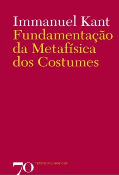Picture of FUNDAMENTACAO DA METAFISICA DOS COSTUMES
