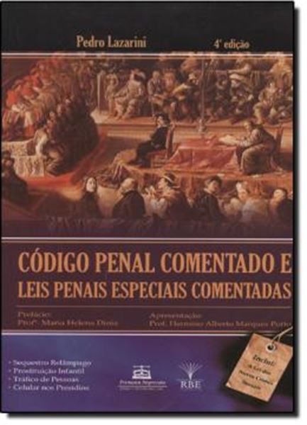 Picture of CODIGO PENAL COMENTADO E LEIS PENAIS ESPECIAIS COMENTADAS - 4ª EDICAO