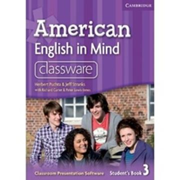 Imagem de AMERICAN ENGLISH IN MIND 3 CLASSWARE STUDENTS BOOK WITH DVD & CD - 1ST ED