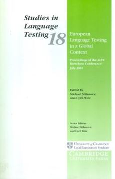 Imagem de EUROPEAN LANGUAGE TESTING GLOBAL CONTEXT PAPERBACK