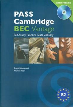 Imagem de PASS CAMBRIDGE BEC VANTAGE WITH CD SELF-STUDY PRACTICE TESTS WITH KEY
