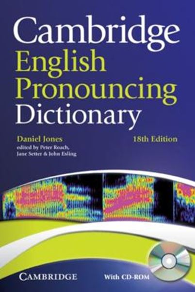 Picture of CAMBRIDGE ENGLISH PRONOUNCING DICTIONARY WITH CD-ROM - 18TH ED