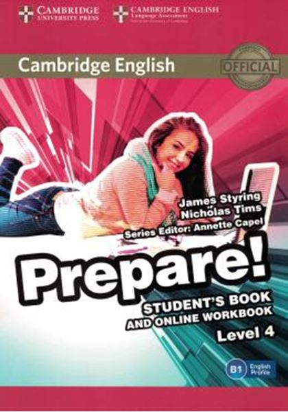 Picture of CAMBRIDGE ENGLISH PREPARE! 4 STUDENT´S BOOK WITH ONLINE WORKBOOK - 1ST ED