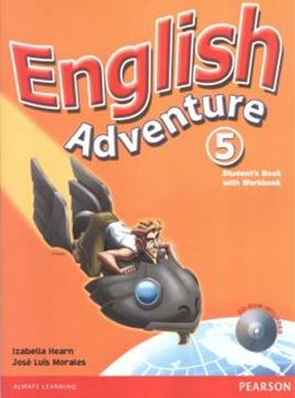 Imagem de ENGLISH ADVENTURE 5 STUDENT´S BOOK WITH WORKBOOK - CD-ROM INCLUDED