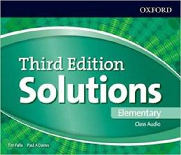 Picture of SOLUTIONS ELEMENTARY CLASS AUDIO CD - 3RD ED.