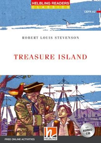 Picture of TREASURE ISLAND - WITH AUDIO CD + FREE ONLINE ACTIVITIES