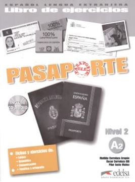 Imagem de PASAPORTE 2 - LIBRO DE EJERCICIOS A2 + CD-AUDIO