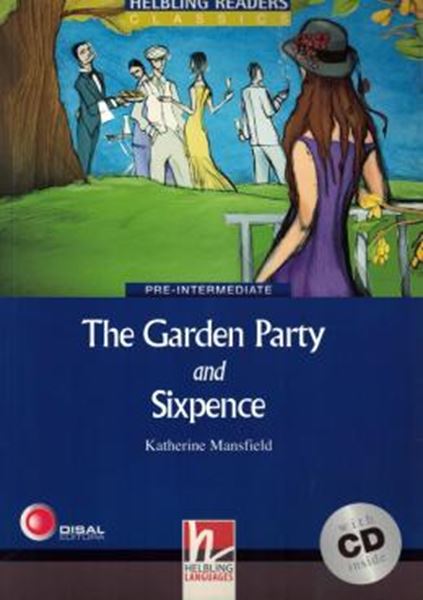 Picture of THE GARDEN PARTY AND SIXPENCE WITH CD - PRE INTERMEDIATE