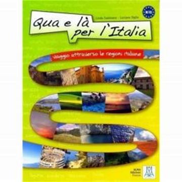 Imagem de QUA E LA PER LITALIA (B1-C1) - LIBRO + AUDIO ONLINE