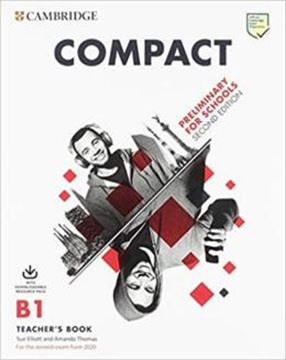 Imagem de COMPACT PRELIMINARY FOR SCHOOLS TB WITH DOWNLOADABLE CLASS AUDIO AND TEACHERS PHOTOCOPIABLE WORKSHEETS - 2ND ED. 
