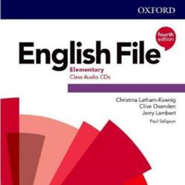 Picture of ENGLISH FILE ELEMENTARY CLASS AUDIO CDS - 4TH ED.