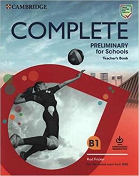 Picture of COMPLETE PRELIMINARY FOR SCHOOLS TB WITH DOWLOADABLE RESOURCE PACK (CLASS AUDIO AND TEACHER´S PHOTOCOPIABLE WORKSHEETS) - FOR THE REVISED EXAM FROM 2020
