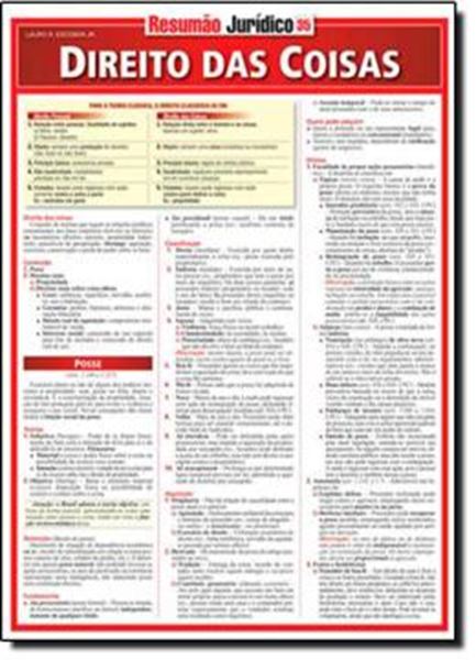 Picture of RESUMAO - DIREITO DAS COISAS - 2ª ED.