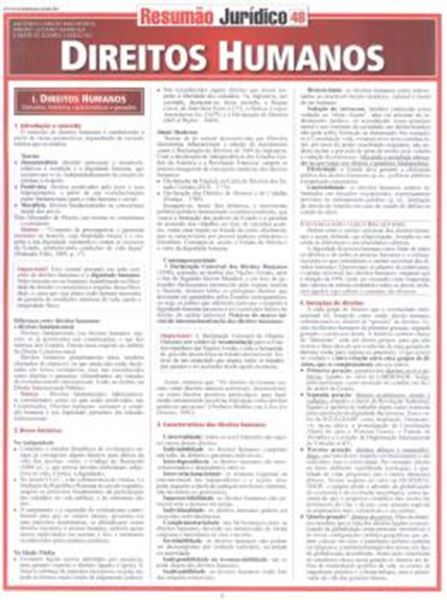 Picture of RESUMAO - DIREITOS HUMANOS