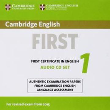 Imagem de CAMBRIDGE ENGLISH FIRST 1  AUDIO CDS