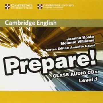Imagem de CAMBRIDGE ENGLISH PREPARE! 1 CLASS AUDIO CDS - 1ST ED