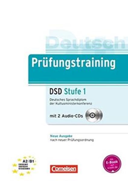 Picture of PRUFUNGSTRAINING DAF - STUFE 1 A2-B1 - UBUNGSBUCH MIT CDS UND LUSUNGSBEILEGER