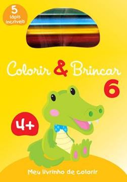 Imagem de COLORIR E BRINCAR 6 AMARELO