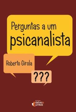 Imagem de PERGUNTAS A UM PSICANALISTA