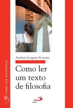 Imagem de COMO LER UM TEXTO DE FILOSOFIA