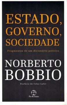 Imagem de ESTADO, GOVERNO, SOCIEDADE -  FRAGMENTOS DE UM DICIONARIO POLITICO
