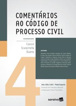 Imagem de COMENTARIOS AO CODIGO DE PROCESSO CIVIL - VOL. 4 - PARTE ESPECIAL