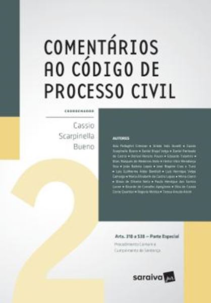Picture of COMENTARIOS AO CODIGO DE PROCESSO CIVIL - VOL. 2 - PARTE ESPECIAL