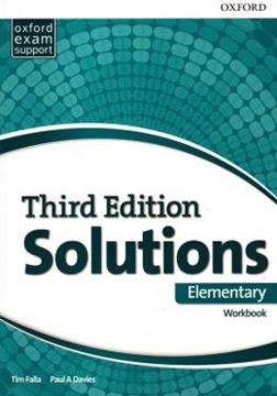 Imagem de SOLUTIONS ELEMENTARY WB - 3RD ED