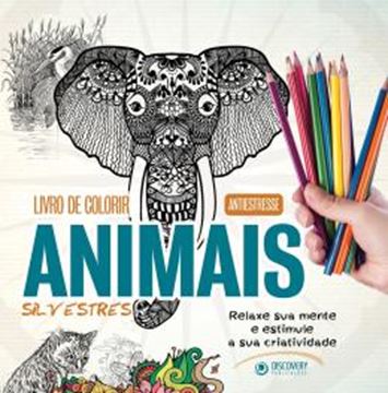 Imagem de COLORIR ANIMAIS SILVESTRE - RELAXE SUA MENTE A SUA CRIATIVIDADE