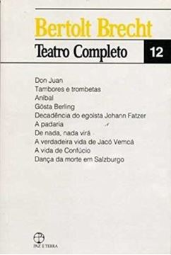 Imagem de BERTOLT BRECHT - TEATRO COMPLETO - VOL. 12