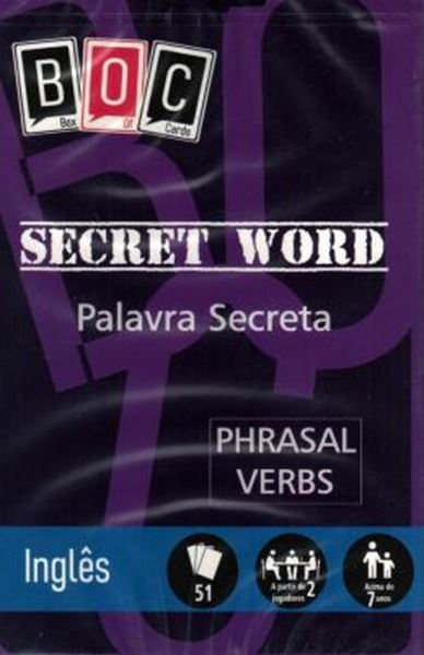Picture of BOC 15 - PALAVRA SECRETA PHRASAL VERBS