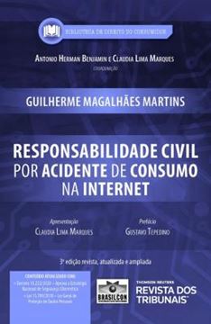 Imagem de RESPONSABILIDADE CIVIL POR ACIDENTE DE CONSUMO NA INTERNET - 3ª ED