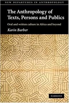 Imagem de ANTHROPOLOGY OF TEXTS, PERSONS AND PUBLICS