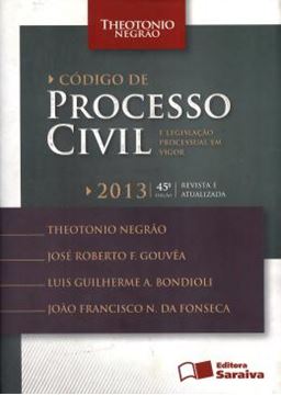 Imagem de CODIGO DE PROCESSO CIVIL E LEGISLACAO CIVIL EM VIGOR - 45ª EDICAO