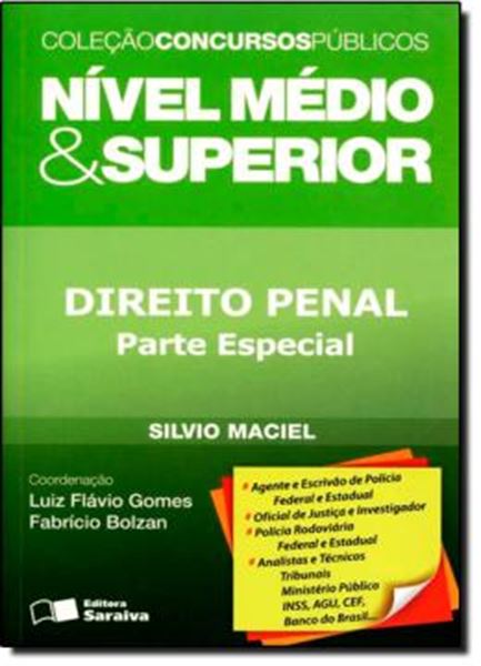 Picture of COLECAO CONCURSOS PUBLICOS - NIVEL MEDIO E SUPERIOR - DIREITO PENAL - PARTE ESPECIAL 