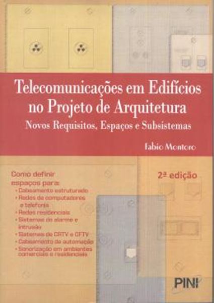 Picture of TELECOMUNICACOES EM EDIFICIOS NO PROJETO DE ARQUITETURA - 2º ED