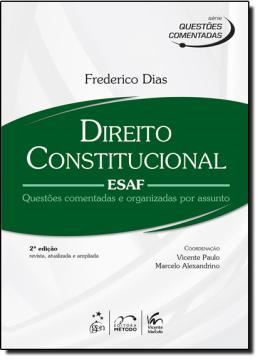 Imagem de SERIE QUESTOES COMENTADAS - DIREITO CONSTITUCIONAL - ESAF - 2ª EDICAO