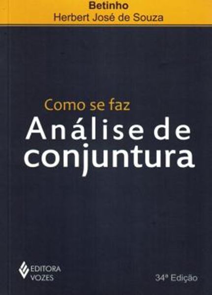 Picture of COMO SE FAZ ANALISE DE CONJUNTURA - 34ª ED