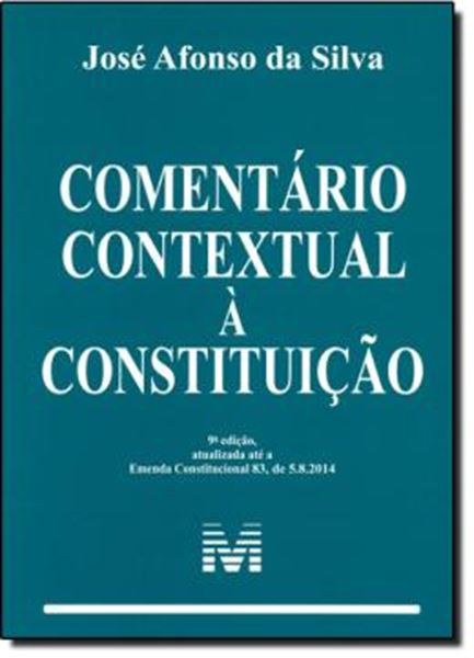 Picture of COMENTARIO CONTEXTUAL A  CONSTITUICAO - 9ºED