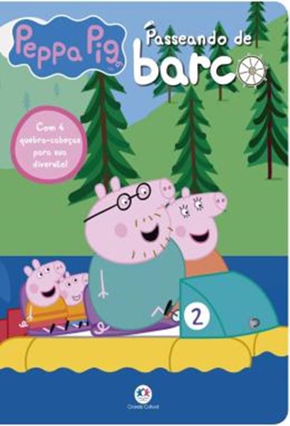 Picture of PEPPA PIG - PASSEANDO DE BARCO - COM 4 QUEBRA-CABECAS PARA SUA DIVERSAO!
