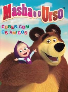 Imagem de COL. LIVRO COM AQUARELA - MASHA E O URSO - CORES COM OS AMIGOS
