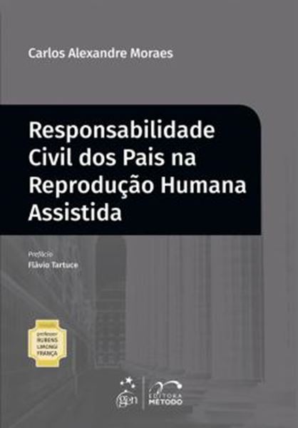 Picture of RESPONSABILIDADE CIVIL DOS PAIS NA REPRODUCAO HUMANA ASSISTIDA - COLECAO PROFESSOR RUBENS LIMONGI FRANCA