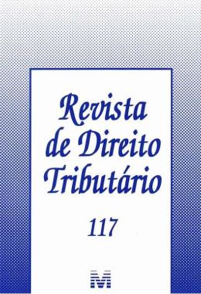 Picture of REVISTA DE DIREITO TRIBUTARIO - VOLUME 117