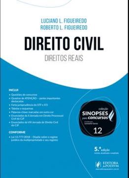 Imagem de SINOPSES PARA CONCURSOS - VOL. 12 - DIREITO CIVIL - DIREITOS REAIS - 5ª ED